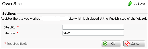 Assigning Site to Your Account